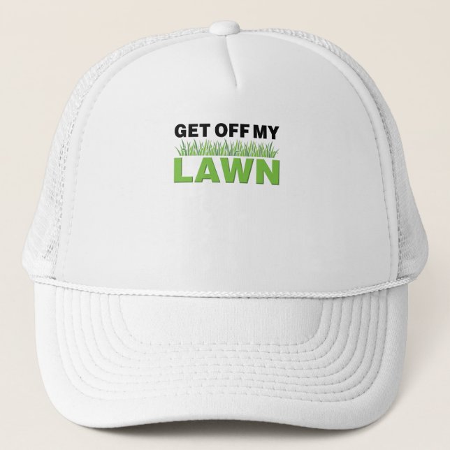 Lawn Care Trucker Hat (Front)