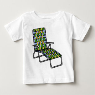 Lawn Chair Chaise Lounge Baby T-Shirt