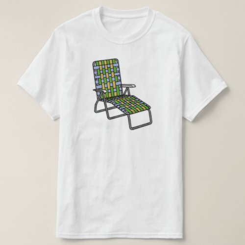 Lawn Chair Chaise Lounge T_Shirt