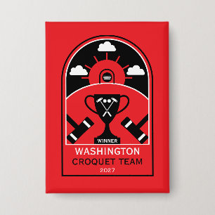 Lawn Croquet Button