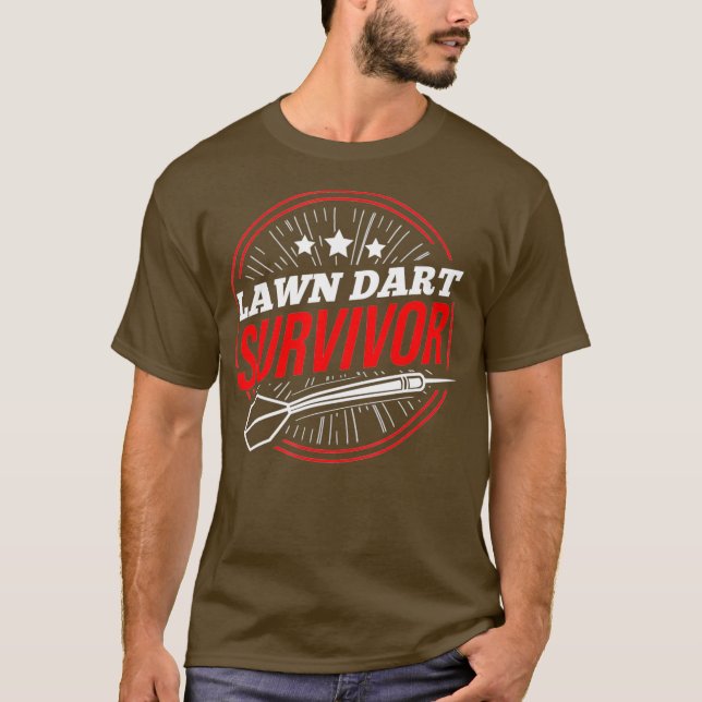 Lawn Dart Survivor Dart Team T-Shirt (Front)