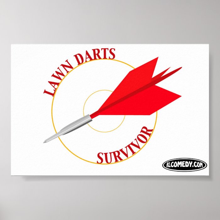 Lawn Darts Survivor Poster