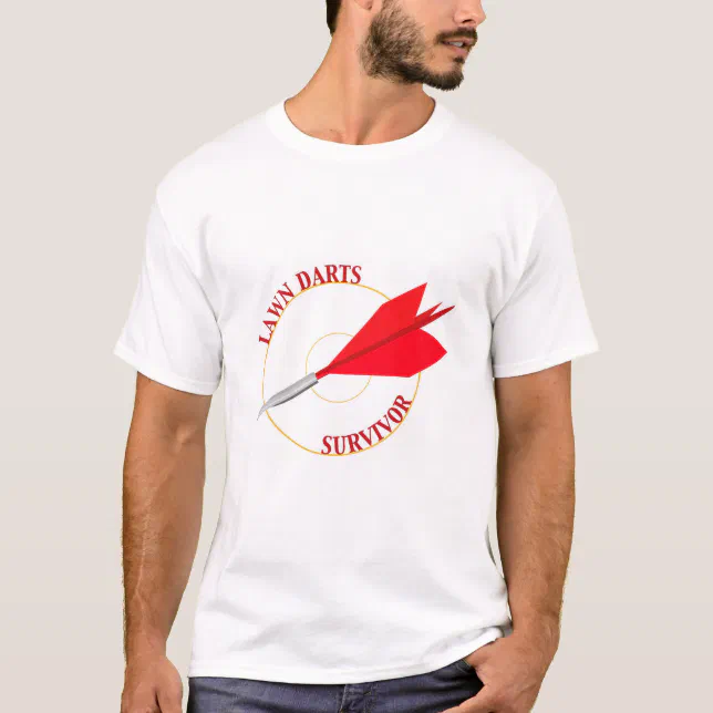 Lawn Darts Survivor T Shirt Zazzle 7079