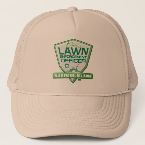 Lawn Enforcement Officer Mesh Hat