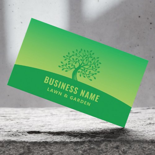 Lawn  Garden Care Professional Landscaping Business Card
