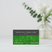 Lawn Grass Business Card (Standing Front)