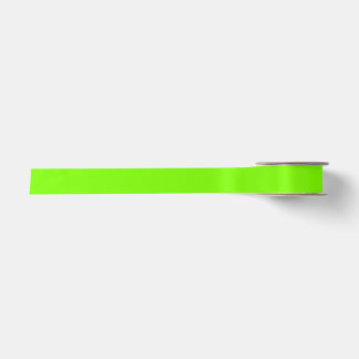 Lawn Green Color Solid Plain Satin Ribbon