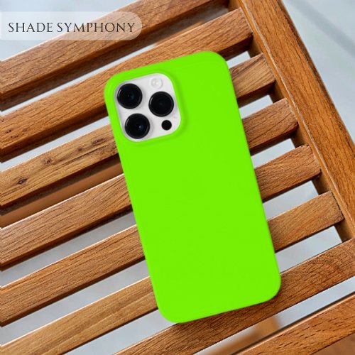 Lawn  Green One of Best Solid Green Shades Case_Mate iPhone 14 Pro Max Case