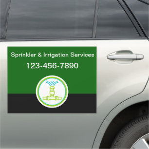 Lawn Irrigation Business Mobile Car Magnets