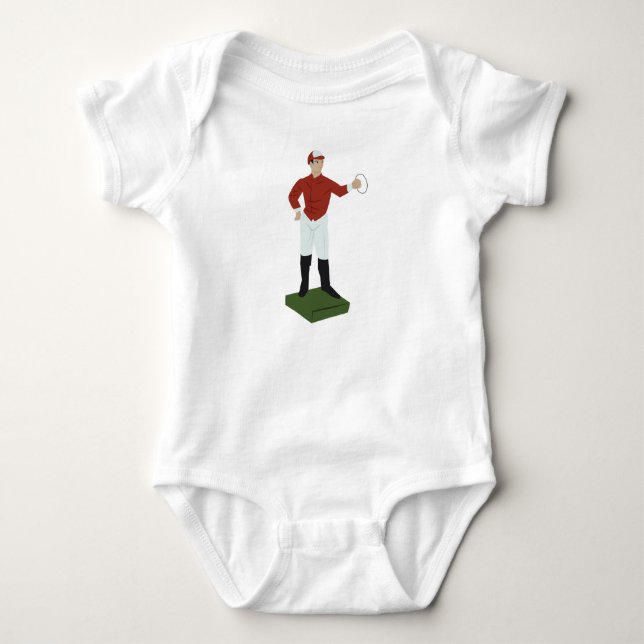 Lawn Jockey Baby Bodysuit (Front)