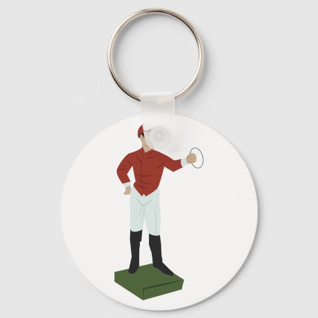 Lawn Jockey Keychain (Front)