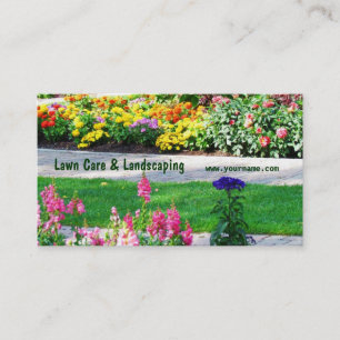 Lawn & Landscaping Business Card