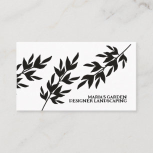 Lawn Landscaping Designer Branches Business Card