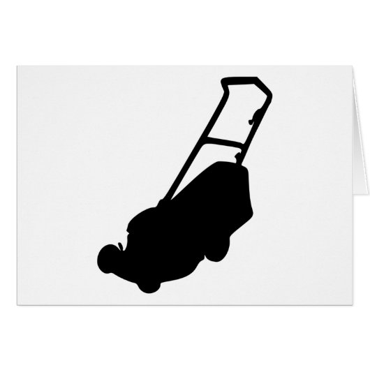 Lawn mower cards (Front Horizontal)
