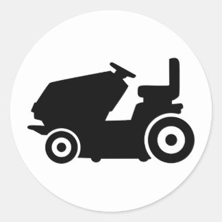 Lawn Mower Stickers | Zazzle