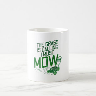 Lawn Mower Coffee Mug