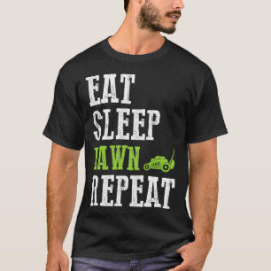 Lawn Mower Garden Gardening Mowing Gift 4 T-Shirt