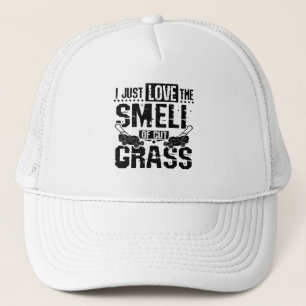 Lawn Mower Grass Trucker Hat