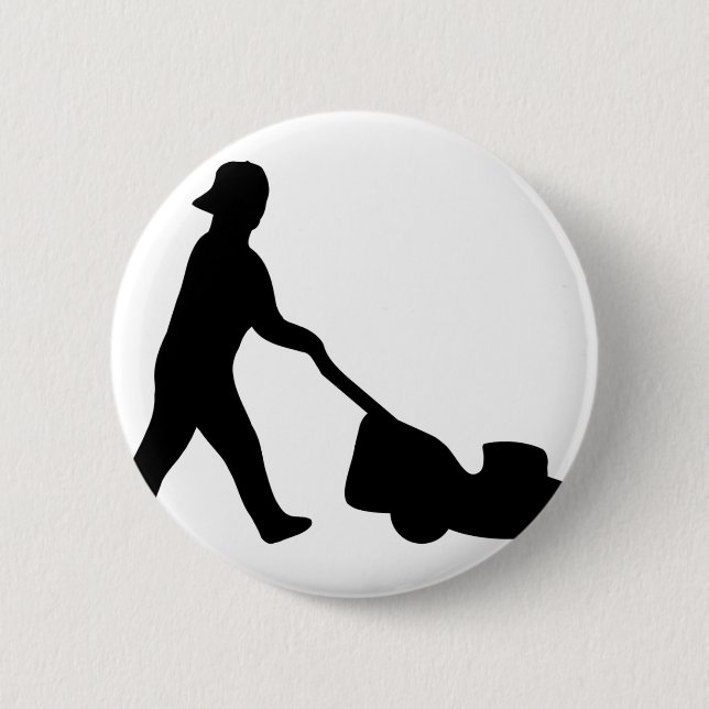 lawn mower icon button (Front)