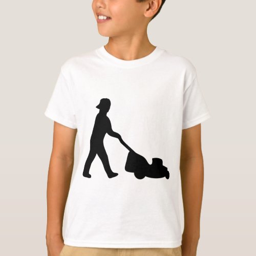 lawn mower icon T_Shirt