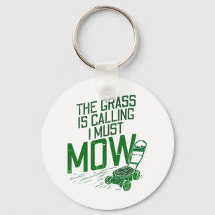 Lawn Mower Keychain