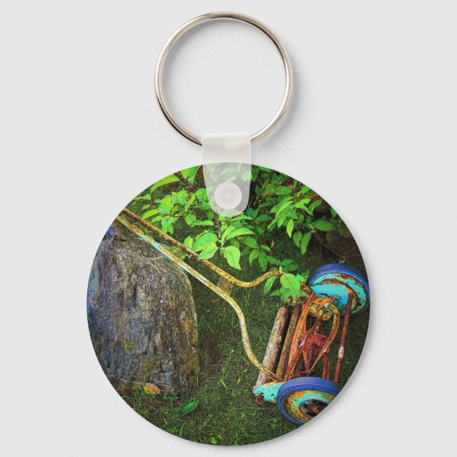 Lawn Mower Keychain (Front)