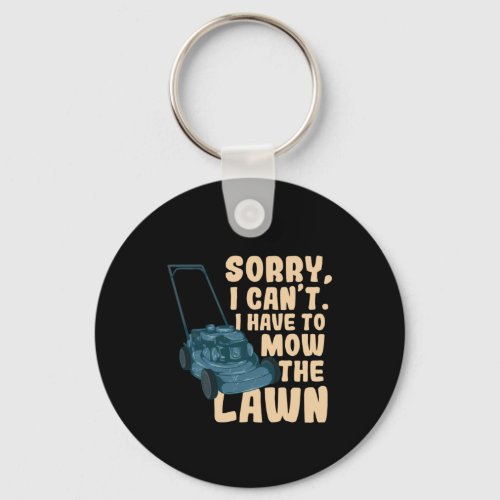Lawn Mower Keychain