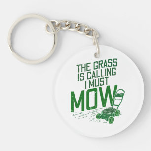 Lawn Mower Keychain