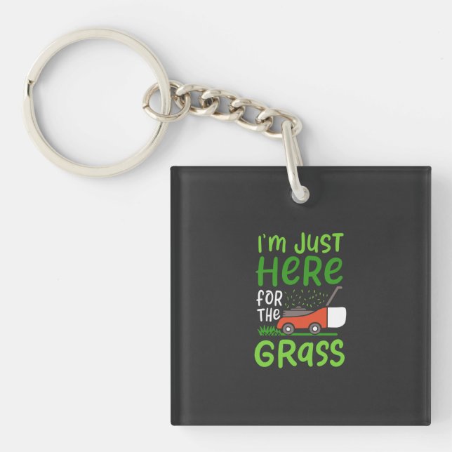 Lawn Mower Keychain (Front)