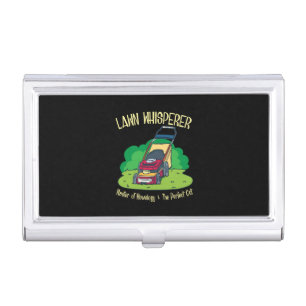 Lawn Mower - Lawn Whisperer Business Card Case