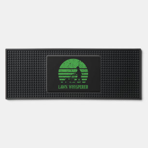 Lawn Mower Lawn Whisperer Gardener Gift Bar Mat