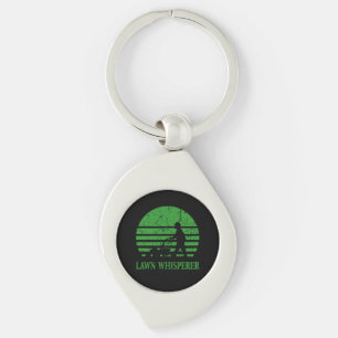 Lawn Mower Lawn Whisperer Gardener Gift Keychain