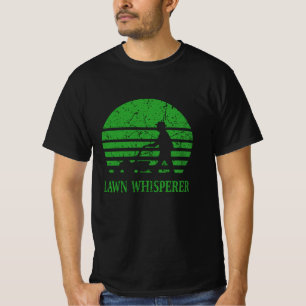 Lawn Mower Lawn Whisperer Gardener Gift T-Shirt