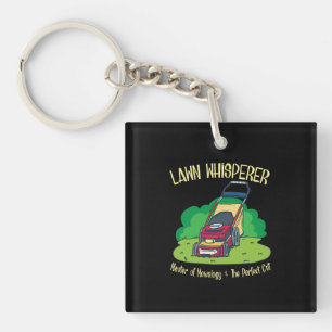 Lawn Mower - Lawn Whisperer Keychain