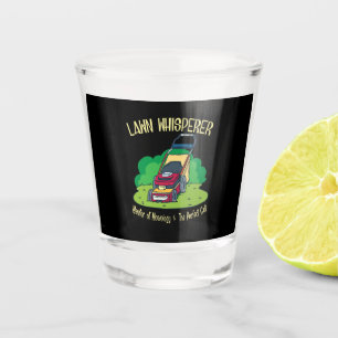 Lawn Mower - Lawn Whisperer Shot Glass