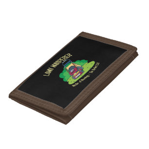 Lawn Mower - Lawn Whisperer Trifold Wallet