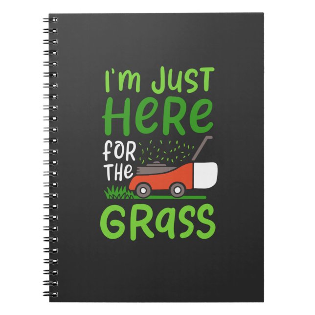 Lawn Mower Notebook (Front)