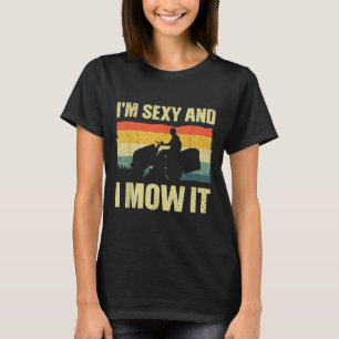 Lawn Mower Novelty For Men Women Kids Landscaper L T-Shirt