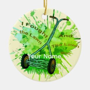 Lawn Mower ornament