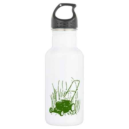 Lawn Mower Stainless Steel Water Bottle