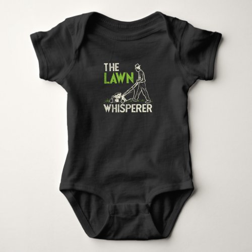 Lawn Mowing Baby Bodysuit