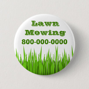 Lawn Mowing Business Button