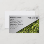 Lawn Mowing Business Cards (Front/Back)