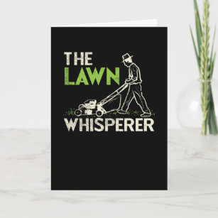 Lawn Mowing Card