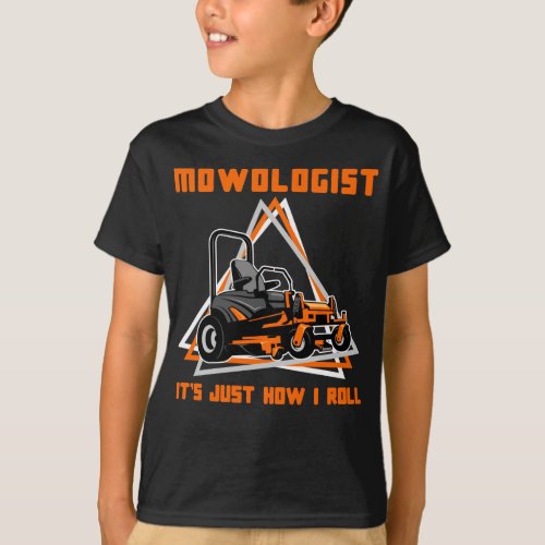 Lawn Mowing Caretaker Humor T_Shirt