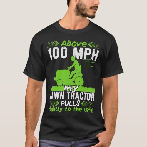 Lawn Mowing Gardener Lawn Tractor amp Mower Landsc T_Shirt