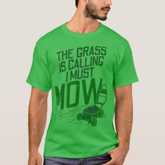 Lawn Mowing Lawn e 3 T-Shirt