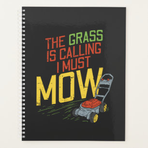 Lawn Mowing - The Grass is calling Planner