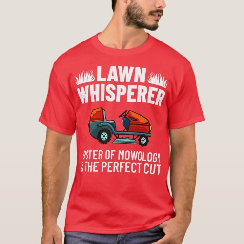 Lawn Mowing Tractor Funny Lawn Mower  3  T_Shirt