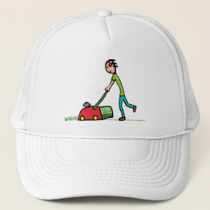 Lawn Mowing Trucker Hat